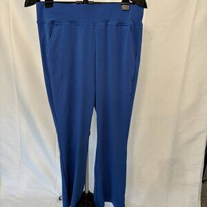 Yoga style work pants (Blue) Large